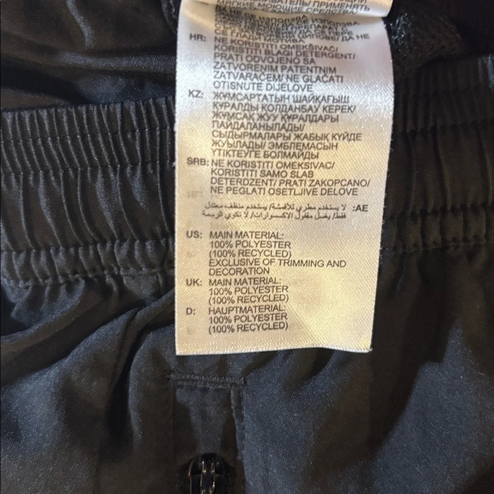 Adidas Black windbreaker Regular Fit Shorts